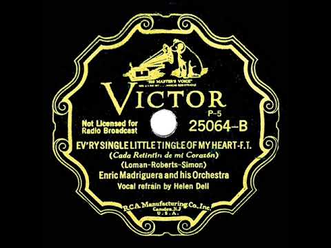 1935 Enric Madriguera - Every Single Little Tingle Of My Heart (Helen Dell, vocal)