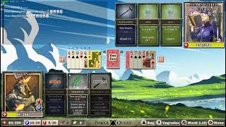 Poker Quest: Roguelike Deckbuilder Card battler: Titan run 1: