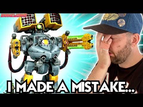 My WORST paint job EVER? - Painting a Deredeo Dreadnought.