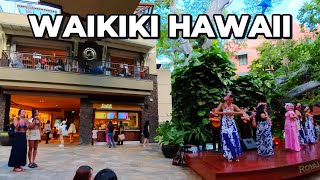 [4K] Waikiki - Kalakaua Ave Honolulu Oahu Hawaii | July 2024