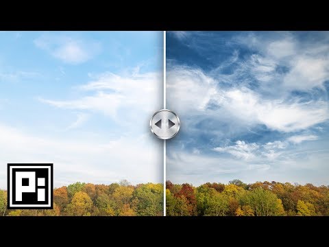 1-Minute Photoshop - Make Skies DRAMATIC in Seconds!