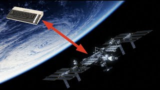 Atari 800 XL tracks the International Space Station?!!! (ISS) WHAT?!! 2021 homebrew technology!