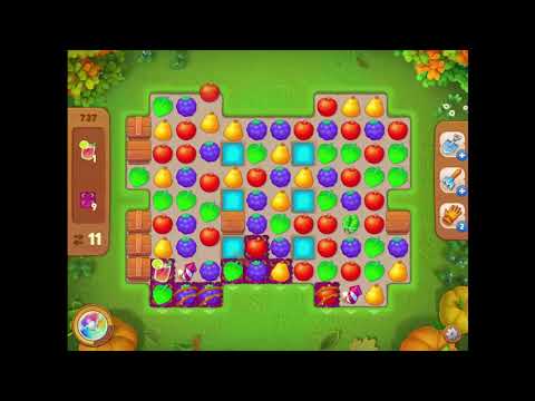 Gardenscapes Level 737