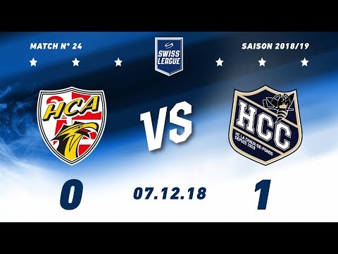 07.12.2018 HC Ajoie - HC La Chaux-de-Fonds (0-1)