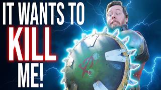 This shield wants to KILL me and I hate it - Doom spiked shield TESTED