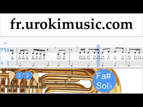 Cours de Tuba Bebe Rexha - I'm A Mess Tuto Partitions um-i829