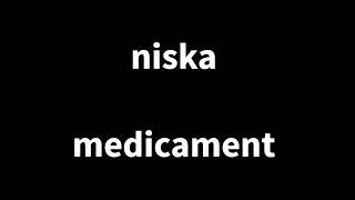 Niska - médicament ft booba (parole)