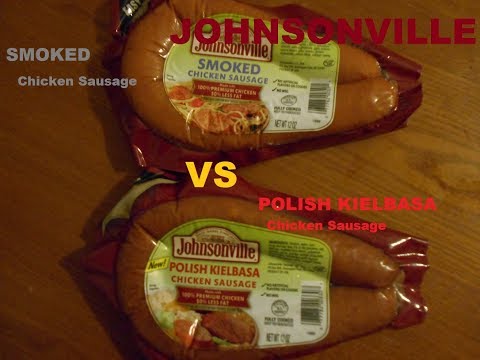 JohnsonVille Smoked Chicken Sausage vs Johnsonville...