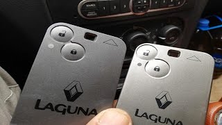 Renault Laguna Yedek Anahtar Yapımı.