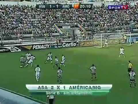 ASA 2 x 1 América/MG - 11ª Rodada - Série B 2010