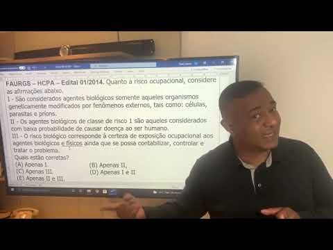 Norma Regulamentadora 32 (NR-32) CONCURSO HCPA - GHC| Prof. Flávio Santos #
