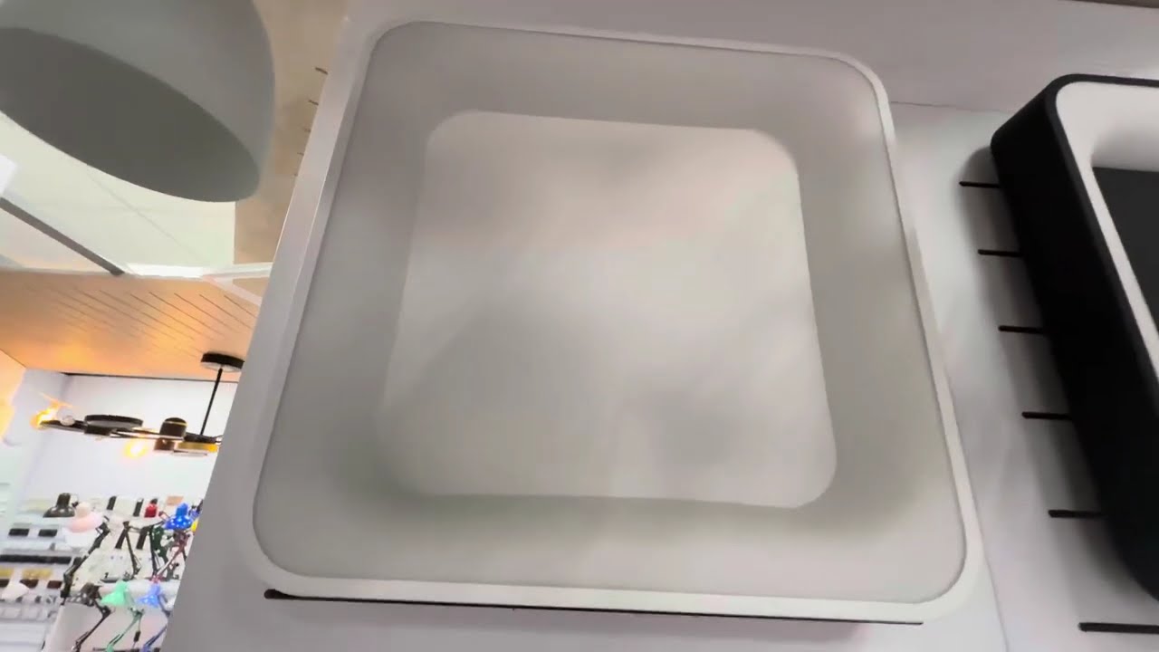 Светодиодный настенно-потолочный смарт светильник VIDEX 72W 2700-6000K белый квадрат (VLE-ESC-72W)