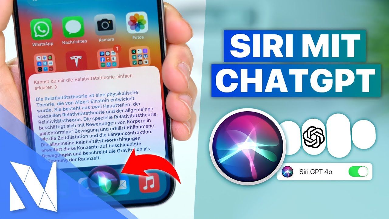 ChatGPT 4o mit Siri verwenden - NEUE Methode - Siri PRO installieren! | Nils-Hendrik Welk