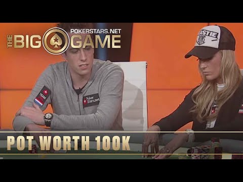 The Big Game S1 ♠️ W5, E4 ♠️ @LexVeldhuisTV vs Vanessa Rousso: HUGE pot  ♠️ PokerStars