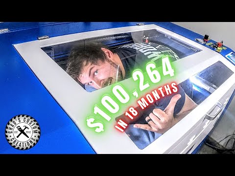 , title : 'How I Made $100k With My Chinese Co2 Laser Cutter Engraver'