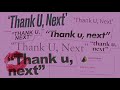 Ariana Grande - thank u, next (audio)