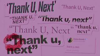 Ariana Grande - thank u, next (audio)