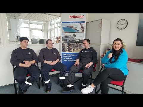 Azubi-Video Hellmann (Fachkraft für Lagerlogistik und Fachlagerist*in)
