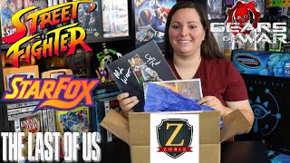 Zobie Productions Mystery Gamer Box Unboxing (Street Fighter, Starfox, The Last of Us, Gears of War)