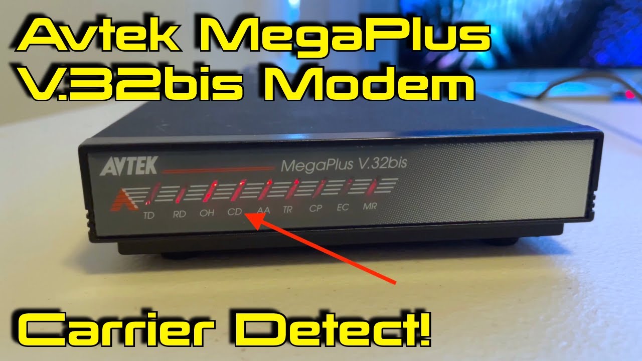 Avtek MegaPlus V.32bis - Carrier Detect