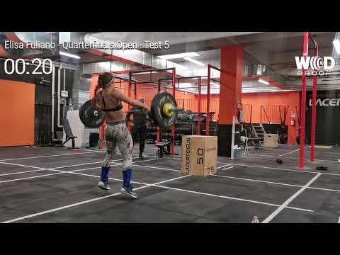 Quarterfinals Open - Test 5 - Elisa Fuliano