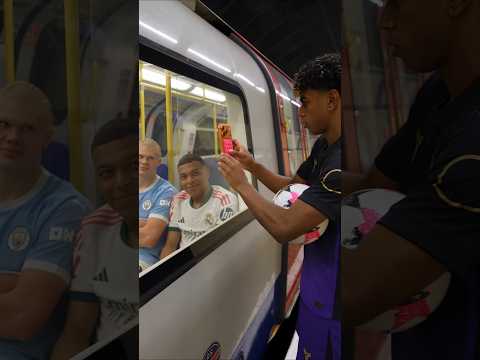 lThe Train Took Over the Camera Work 🌐 🚆 😅#football #yamal #haaland