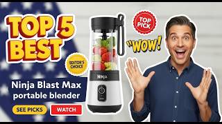 ✅ Top 5: Best Portable Blender for Smoothies [Cordless & Rechargeable] {Reviews} #portableblender