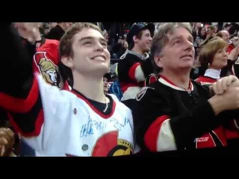 Senator Ottawa vs Montréal canadien goal by Daniel alfredsson