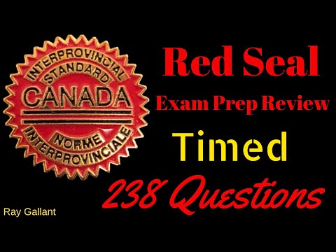 Red Seal Exam Prep Review Timed 238 Questions