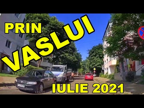 Orasul VASLUI traseu Varianta - Bazar - Cartier - Copou - Castanilor - Calugareni - DN 15D in 2021