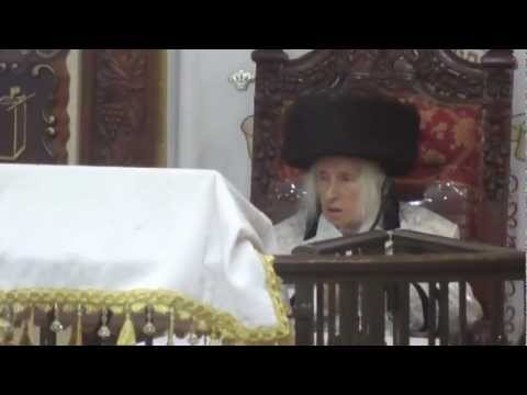 Tishrei and Sukkos with the Kaliver Rebbe :)