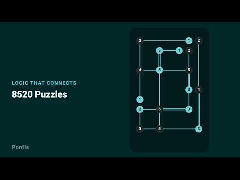 Hashi Bridges Puzzle: Pontis video thumbnail