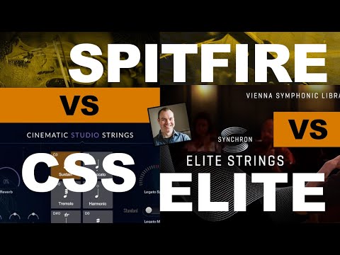 VSL Synchron Strings Elite Legato vs Spitfire SCS & CSS