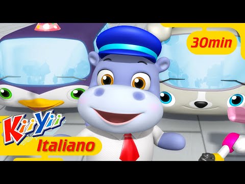10 piccoli bus | KiiYii - Canzoni per bambini