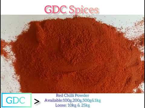 500gm gdc red chilli powder, packets
