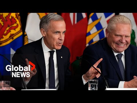 Work to break down interprovincial trade barriers continues amid CUSMA review: Carney