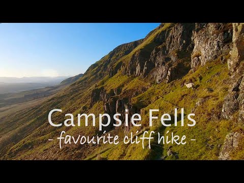 Campsie Fells Longest Cliff Hill Hike (Scottish Hill Range)