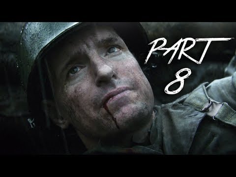 CALL OF DUTY WW2 Walkthrough Gameplay - Part 8 - Hill 493 - Campaign Mission 8 (COD WW2)