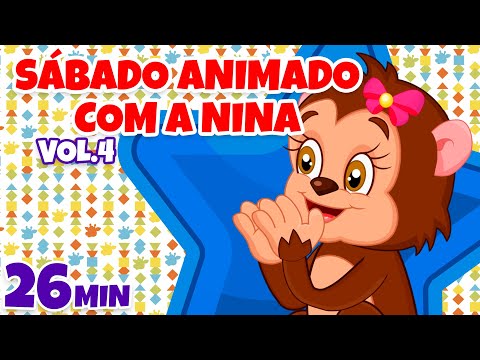 Sábado Animado com a Nina Vol. 4 - Giramille 26 min | Desenho Animado Musical