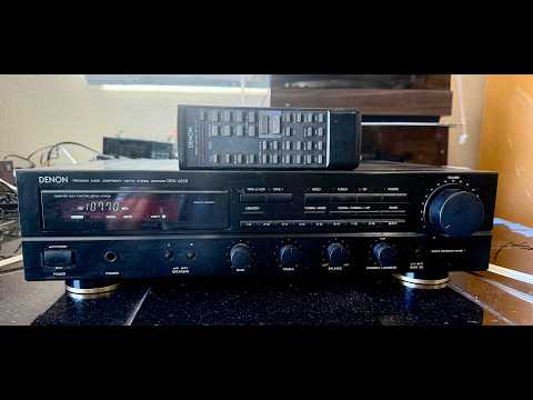 Denon DRA-435R Stereo Receiver Integrated Amp with Original Remote; Tested SEE VIDEO imagen 12