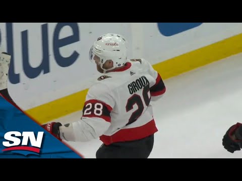 Senators' Claude Giroux Capitalizes On Bruins Turnover With Slick Backhand Finish