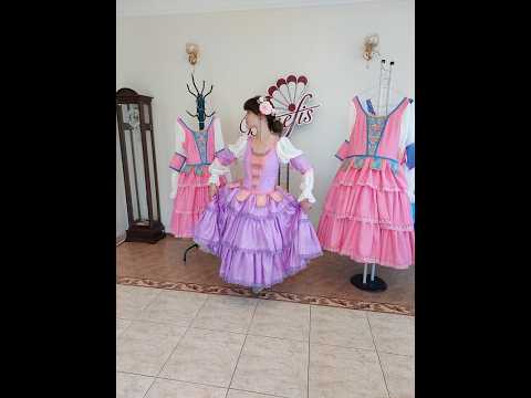 Stage ballet costume P 0342 - video 2