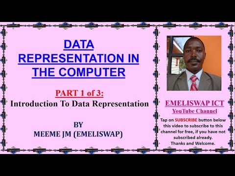 Data Representation in the Computer | Introduction to Data Representation