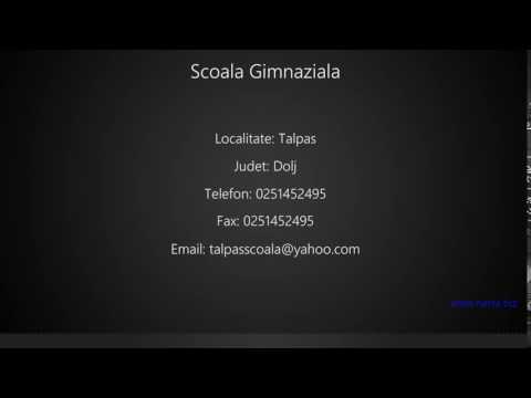 Scoala Gimnaziala Talpas