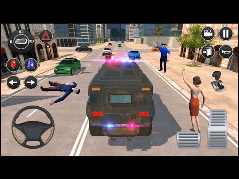American police car Driving - Police car Drive - Android Gameplay