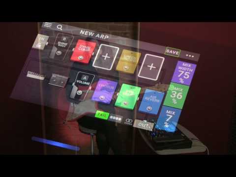 Gretchen Menn Demos the HeadRush Pedalboard