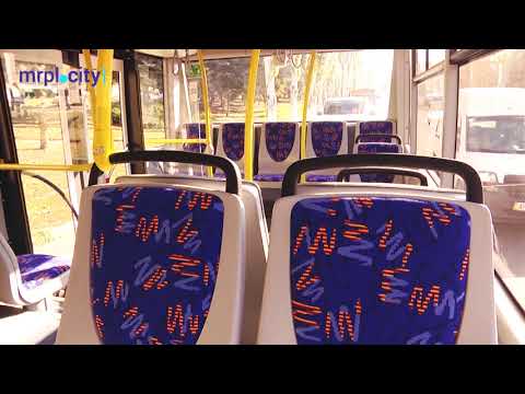 Новые автобусы-'гармошки' в Мариуполе