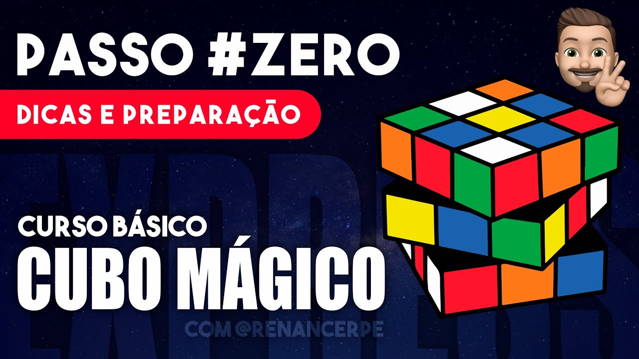 COMO RESOLVER O CUBO MÁGICO - INTRODUÇÃO MÉTODO BÁSICO
