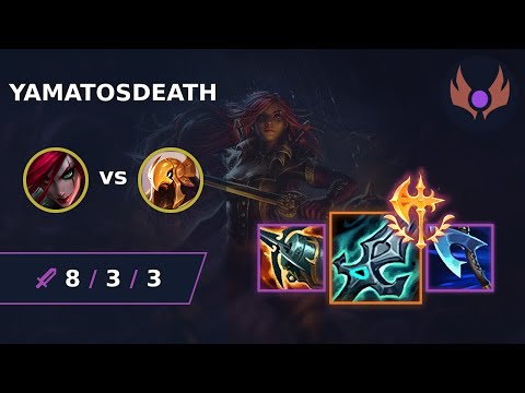 [ yamatosdeath ] Katarina MID vs Azir | BR MASTER | LOL Season 2024