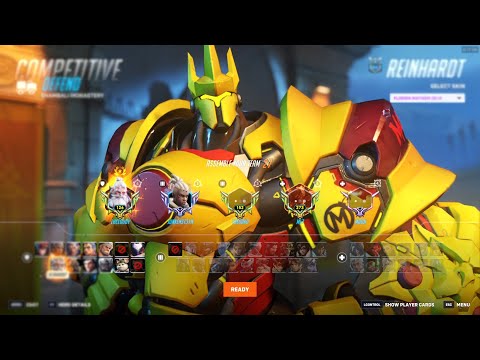 The BEST Reinhardt in the World - LHCloudy! [Overwatch 2 Season 19 Top 500]